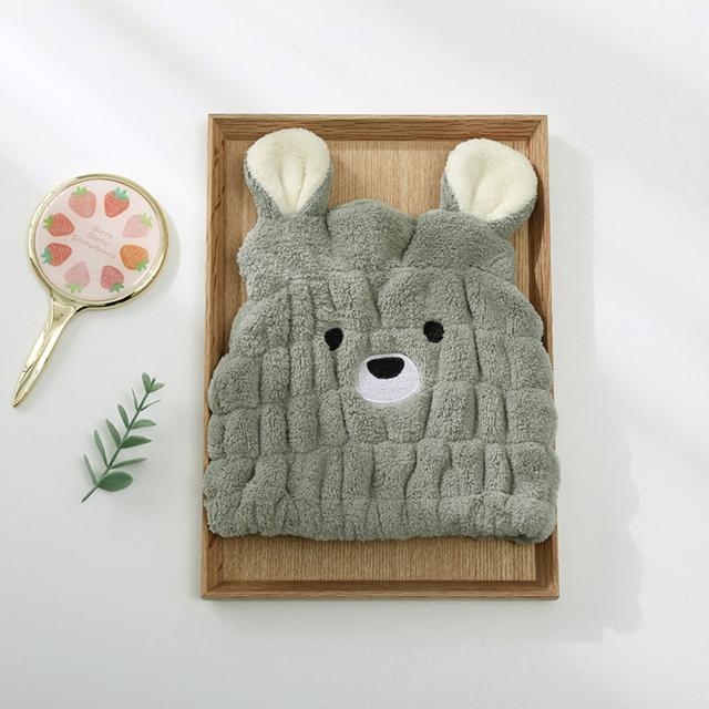 タオルキャップ 通販タオルキャップ 子供 キッズ ヘアキャップ 吸水 女の子 男の子 キャップタオル 耳付き ドライキャップ タオルドライ タオルキャップ |  | 07