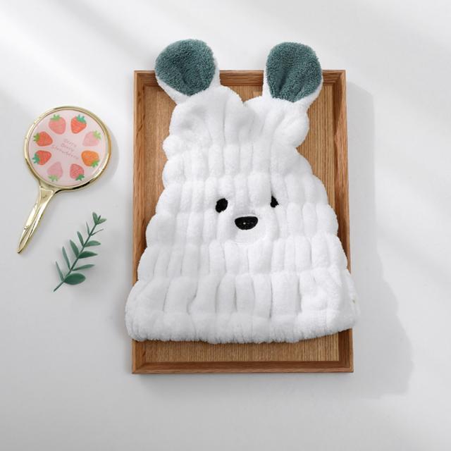 タオルキャップ 通販タオルキャップ 子供 キッズ ヘアキャップ 吸水 女の子 男の子 キャップタオル 耳付き ドライキャップ タオルドライ タオルキャップ |  | 08