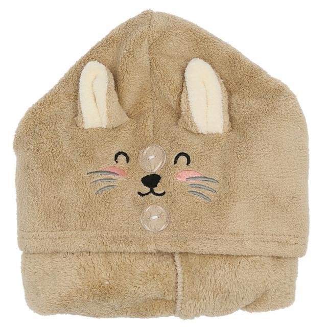 タオルキャップ 子供 通販 キャラクター キッズ 女の子 男の子 ヘアドライタオル ヘアドライキャップ かわいい ターバンタイプ アニマル 猫 ねこ タオルキャップ |  | 01