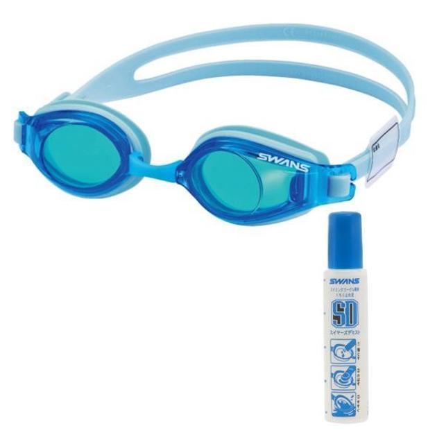 ゴーグル 曇り止め セット 通販 水泳ゴーグル 子供 くもりどめ キッズ ジュニア UVカット 小学生 低学年 6歳 7歳 8歳 小学校 高学年 9歳 10歳 11歳 12歳 | SWANS | 05