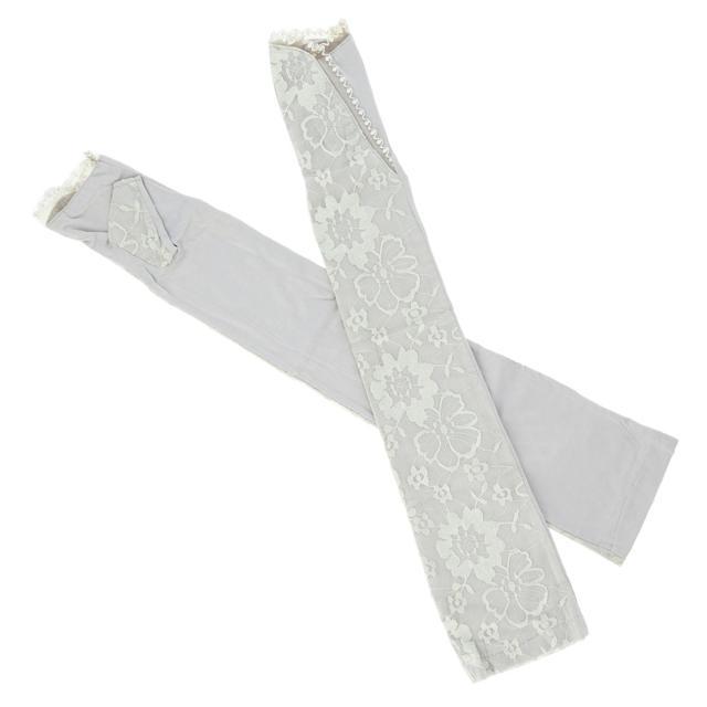 アームカバー 通販アームカバー レディース 冷感 ロング 涼しい 花柄 レース リボン レディース 速乾 冷房対策 クール 日よけ おしゃれ かわいい アームカバー |  | 03