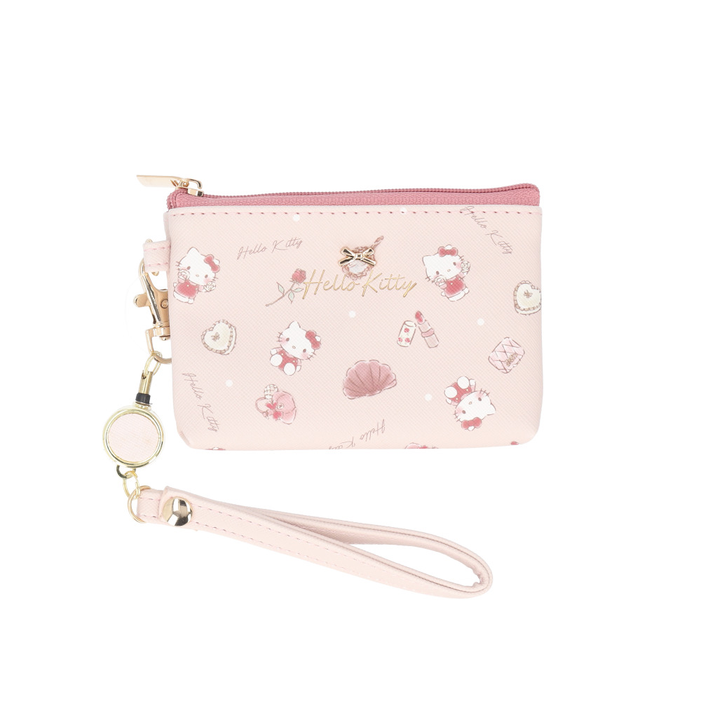 サンリオ リール付きパスケース 通販 パスケース リール付きキーケース パスポーチ 定期券入れ 紛失防止 コインケース おしゃれ レディース かわいい サンリオ |  | 04