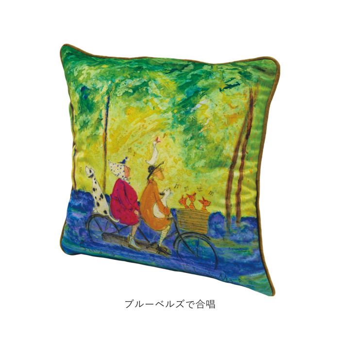 サムトフト クッションカバー 通販 Sam Toft クッション カバー 45cm 45 45×45cm ベロア アート 絵画 名画 インテリア テキスタイル ファブリック サムトフト | BACKYARD FAMILY | 16