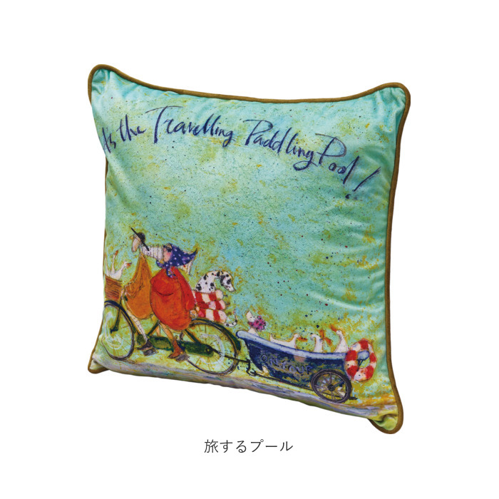 サムトフト クッションカバー 通販 Sam Toft クッション カバー 45cm 45 45×45cm ベロア アート 絵画 名画 インテリア テキスタイル ファブリック サムトフト | BACKYARD FAMILY | 18