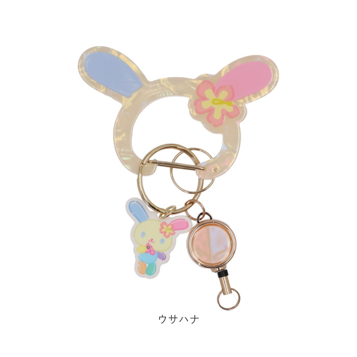 サンリオ グッズ 通販 カラビナ サンリオキャラクターズ キーホルダー リール付き リール付きキーホルダー 鍵ホルダー 伸縮性 伸びる 落下防止 サンリオ |  | 15