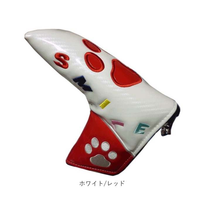 パターカバー マグネット式 通販 ピンタイプ 肉球デザイン ゴルフヘッドカバー ゴルフクラブ ゴルフ用品 保護カバー マグネット開閉 落下防止 パターカバー | BACKYARD FAMILY | 21
