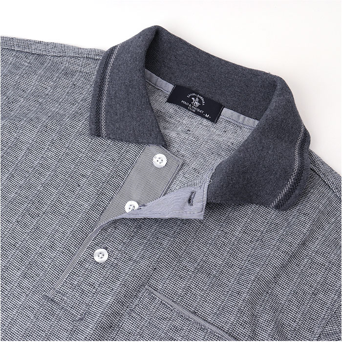 Santa Barbara Polo & Racquet Club ポロシャツ 7分袖 メンズ 通販