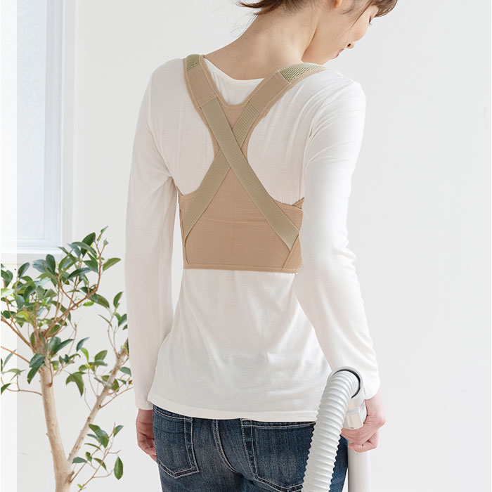 肩甲骨ストレッチベルト 通販 サポーター 姿勢 レディース メンズ ストレッチ 伸縮 背中サポーター デスクワーク 肩 背中 サポート 肩甲骨ストレッチベルト | CERVIN | 11