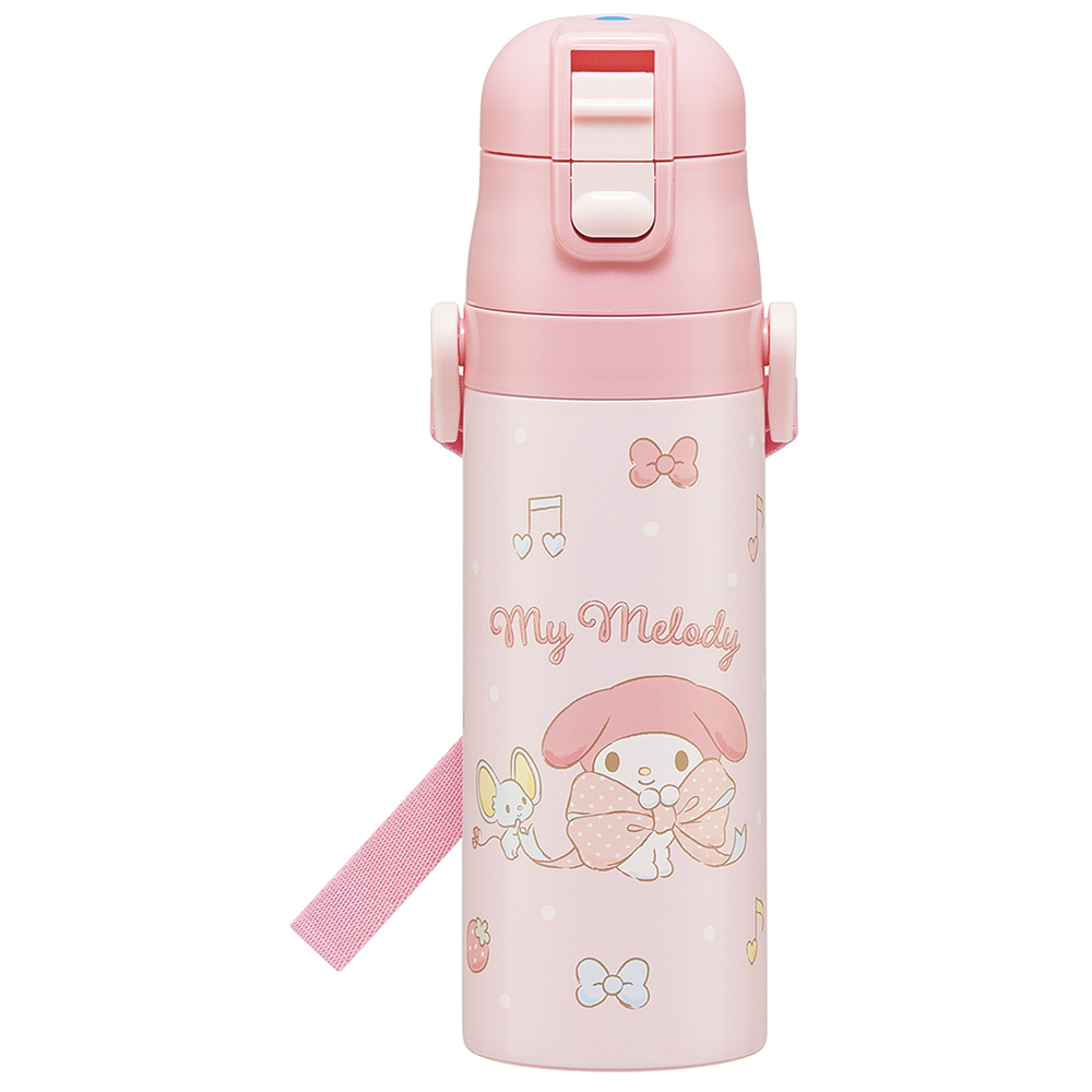 スケーター 水筒 通販水筒 子供 ステンレス 直飲み 470ml 保冷 肩掛け