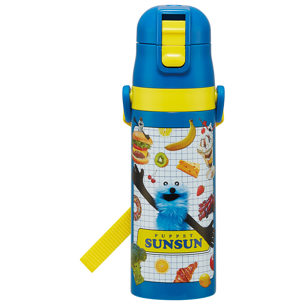 ステンレスボトル 470ml 通販 キッズ ジュニア 子供用 保冷専用 スケーター 直飲み マイボトル 超軽量 軽量 軽い コンパクト ロック付 | スケーター | 01