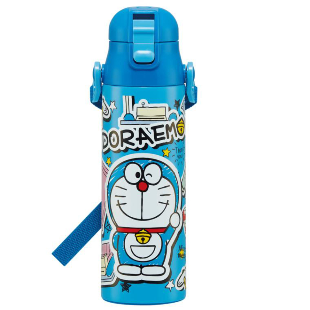 水筒 通販水筒 子供 ステンレス 直飲み 580ml 保冷 肩掛け 軽量 軽い ワンプッシュ マグボトル ダイレクトボトル キッズ 子ども用 キャラクター ディズニー 水筒 |  | 12