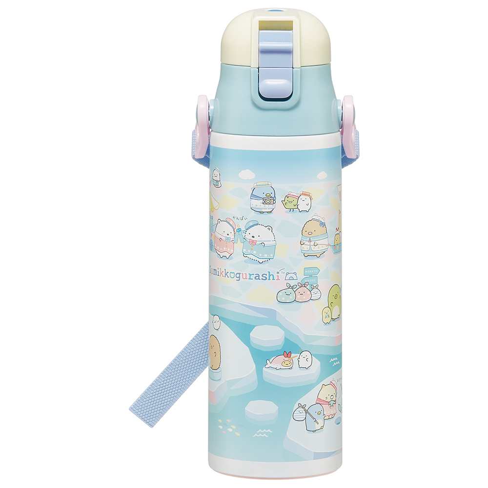 ワンプッシュ ダイレクトボトル 580ml SKATER スケーター 通販 超軽量 軽量 ロック付 コンパクト 子供用 キッズ こども スヌーピー ワンプッシュ |  | 05