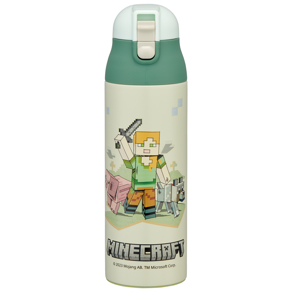 ステンレスボトル 500ml 通販 おしゃれ 直飲み 子ども キャラクター ワンプッシュ ダイレクトボトル かわいい 保冷 保温 水筒 子供 キッズ ステンレスボトル |  | 04