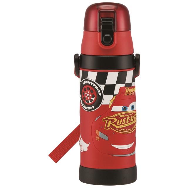 水筒 通販水筒 キッズ 直飲み 約 500ml 子供 480ml おしゃれ キャラクターグッズ ワンタッチ ボトル マイボトル ショルダー紐 ボトル 保冷 子供用水筒 水筒 |  | 03