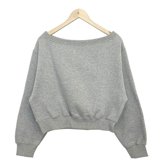オフショルダー トップス 長袖 通販 肩出し スウェット トレーナー オフショル ワンショル ワンショルダー 秋 冬 大人 レディース クロップド丈 オフショルダー |  | 10