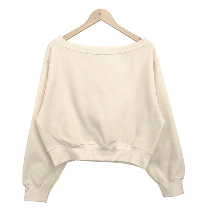 オフショルダー トップス 長袖 通販 肩出し スウェット トレーナー オフショル ワンショル ワンショルダー 秋 冬 大人 レディース クロップド丈 オフショルダー |  | 08