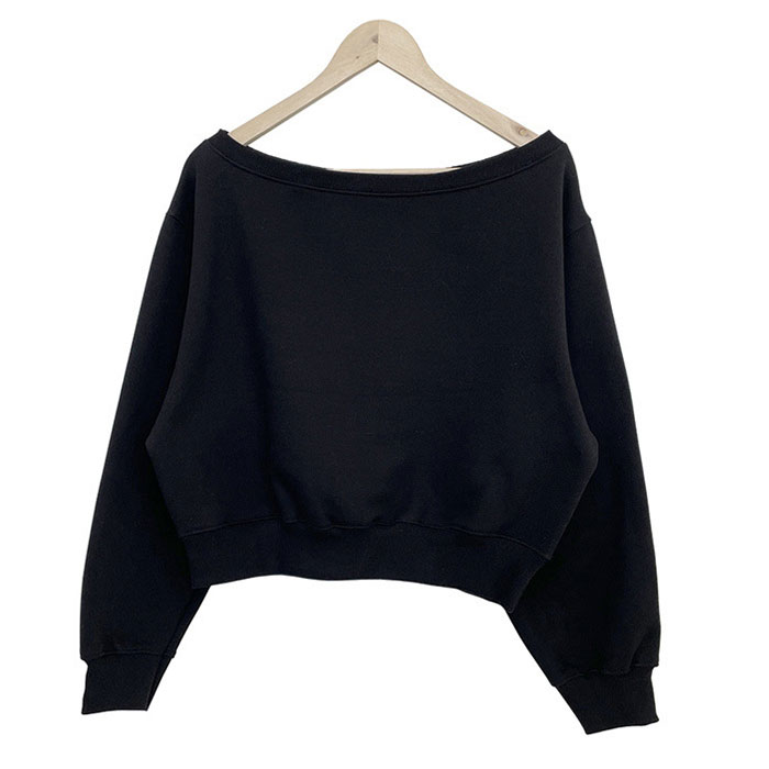 オフショルダー トップス 長袖 通販 肩出し スウェット トレーナー オフショル ワンショル ワンショルダー 秋 冬 大人 レディース クロップド丈 オフショルダー |  | 09