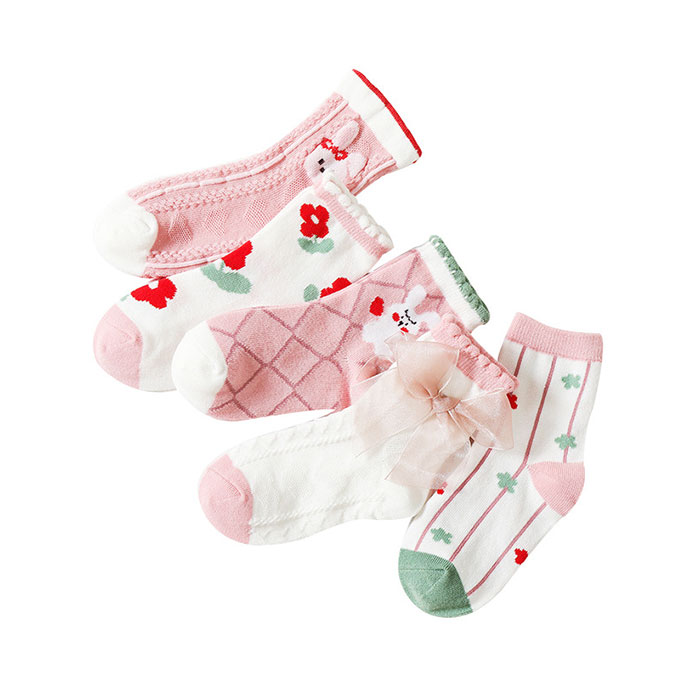 キッズ 通販キッズ 靴下 女の子 セット ソックス くつ下 ベビーソックス くつした 子ども 子供 ベビー用品 赤ちゃん ガールズ 5足セット レッグウェア  キッズ | ブランド登録なし | 09