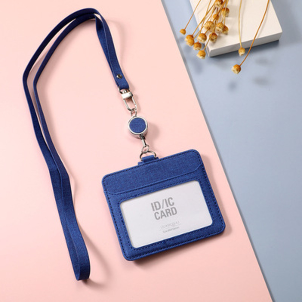 パスケース 通販 定期入れ カードホルダー ID ホルダー icカード ケース ネックストラップ 社員証 名札 おしゃれ レディース メンズ 落ちない パスケース |  | 01