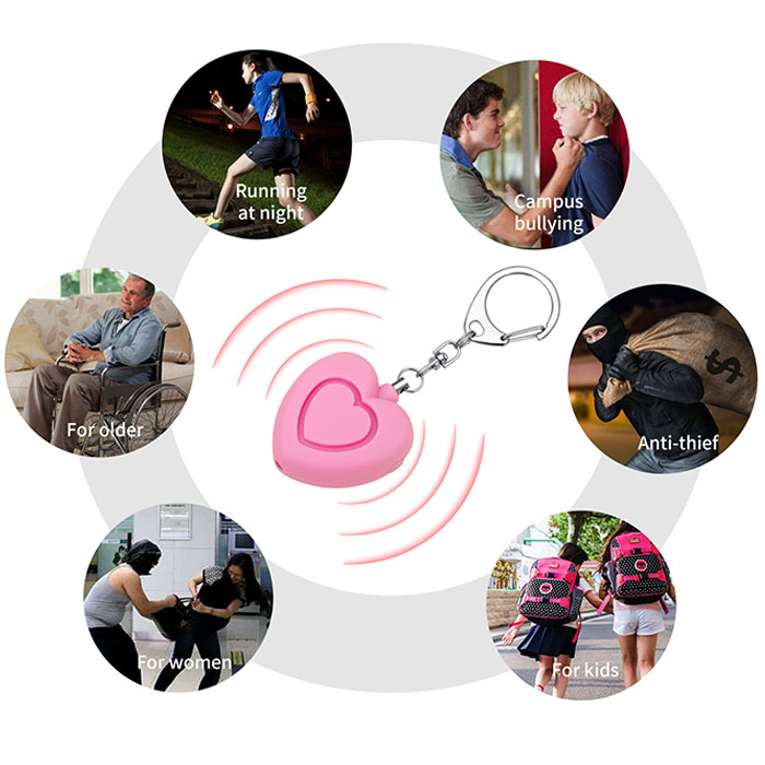 防犯ブザー キッズ 防犯アラーム 通販 防犯 ブザー 防犯ベル キーホルダー 防犯グッズ 警報ブザー 引っ張り式 LEDライト 小学生 子供 軽量 通学 防犯ブザー |  | 02