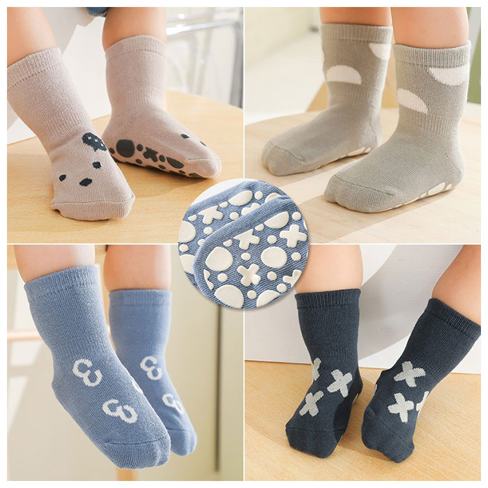 ベビー 靴下 セット 滑り止め 通販 ソックス キッズ くつ下 ベビーソックス 赤ちゃん 子供 ベビー用品 子ども 男の子 女の子 5足セット ガールズ ベビー | ブランド登録なし | 05