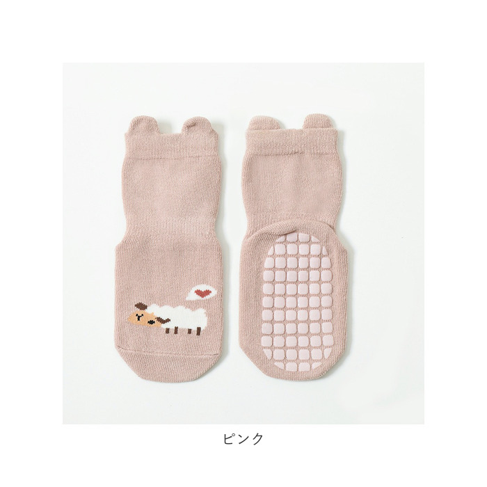ベビー 通販ベビー 靴下 滑り止め ソックス キッズ くつ下 ベビーソックス 赤ちゃん 子供 ベビー用品 子ども 男の子 女の子 レッグウェア ガールズ ベビー | CARAMEL | 13