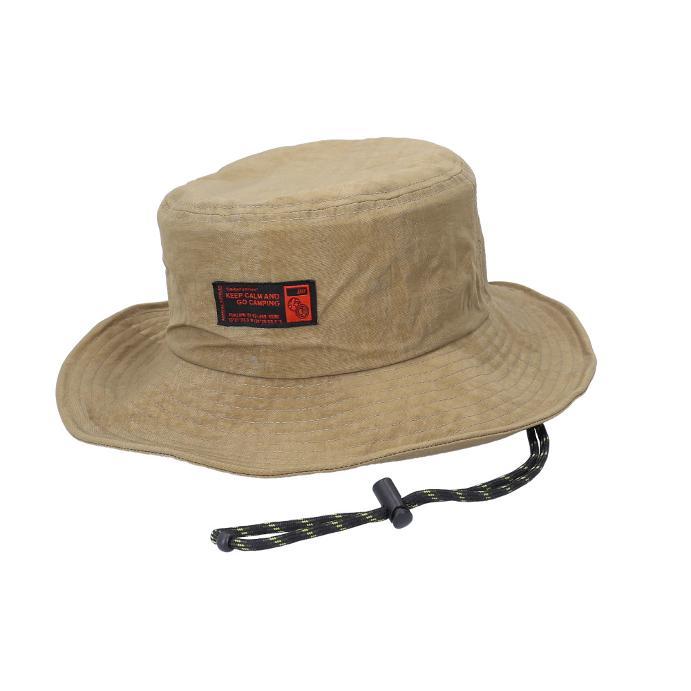 サファリハット アドベンチャーハット 通販 帽子 サファリ ハット ぼうし アドベンチャー ワイヤー入り ドローコード付き あご紐付き 撥水 サファリハット |  | 03
