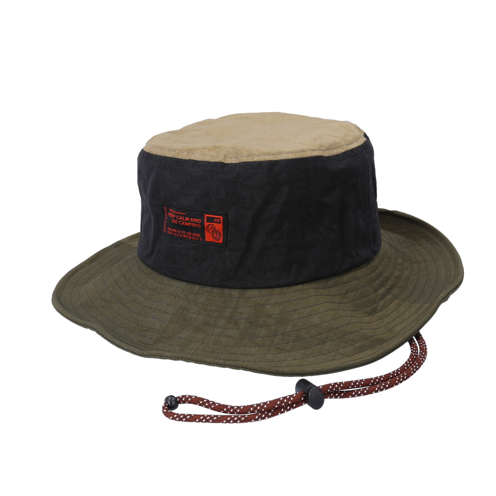 サファリハット アドベンチャーハット 通販 帽子 サファリ ハット ぼうし アドベンチャー ワイヤー入り ドローコード付き あご紐付き 撥水 サファリハット |  | 05