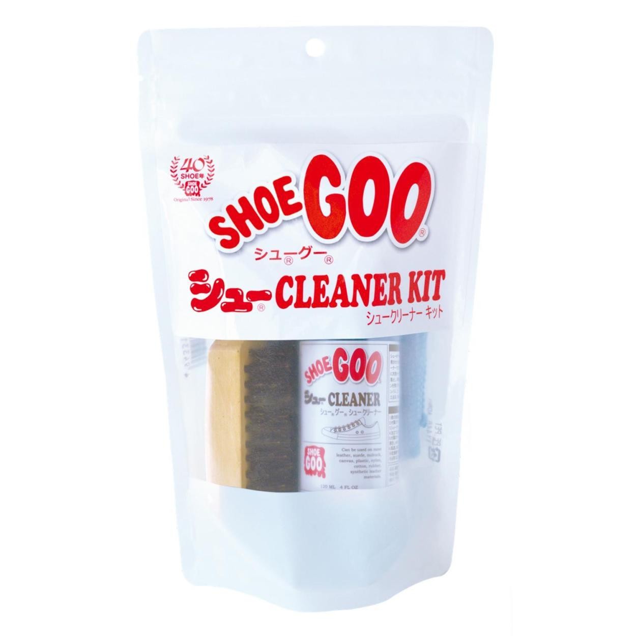 靴用洗剤 シュークリーナー 革靴 手入れセット SHOEGOO シューグー シュークリーナーキット 靴クリーナー 汚れ落とし 靴 シューズ 靴洗い 靴磨き 靴みがき | ブランド登録なし | 01
