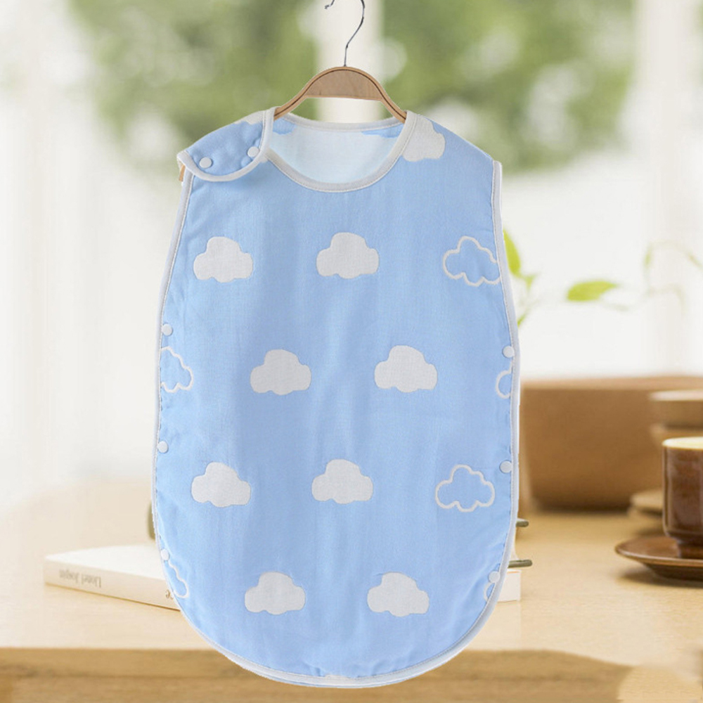 スリーパー キッズ 通販 着る毛布 ベスト 寝袋 寝巻 パジャマ 暖かい ガーゼ ６重ガーゼ 寝冷え 綿 コットン かわいい 可愛い 着脱簡単 スリーパー | SH | 03