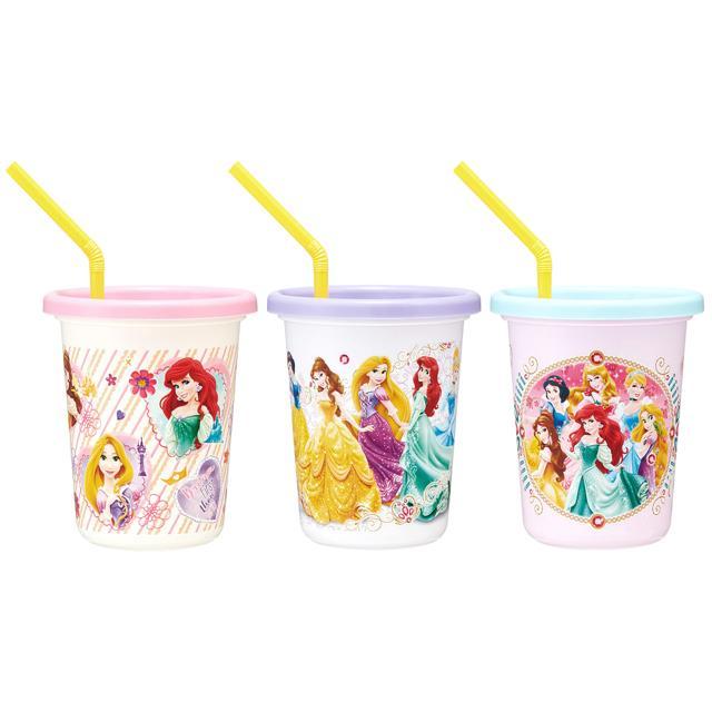 プラスチック 通販プラスチック コップ セット 子供 キッズ キャラクター ストロー付き タンブラー 蓋付き プラコップ ディズニー プリンセス |  | 05