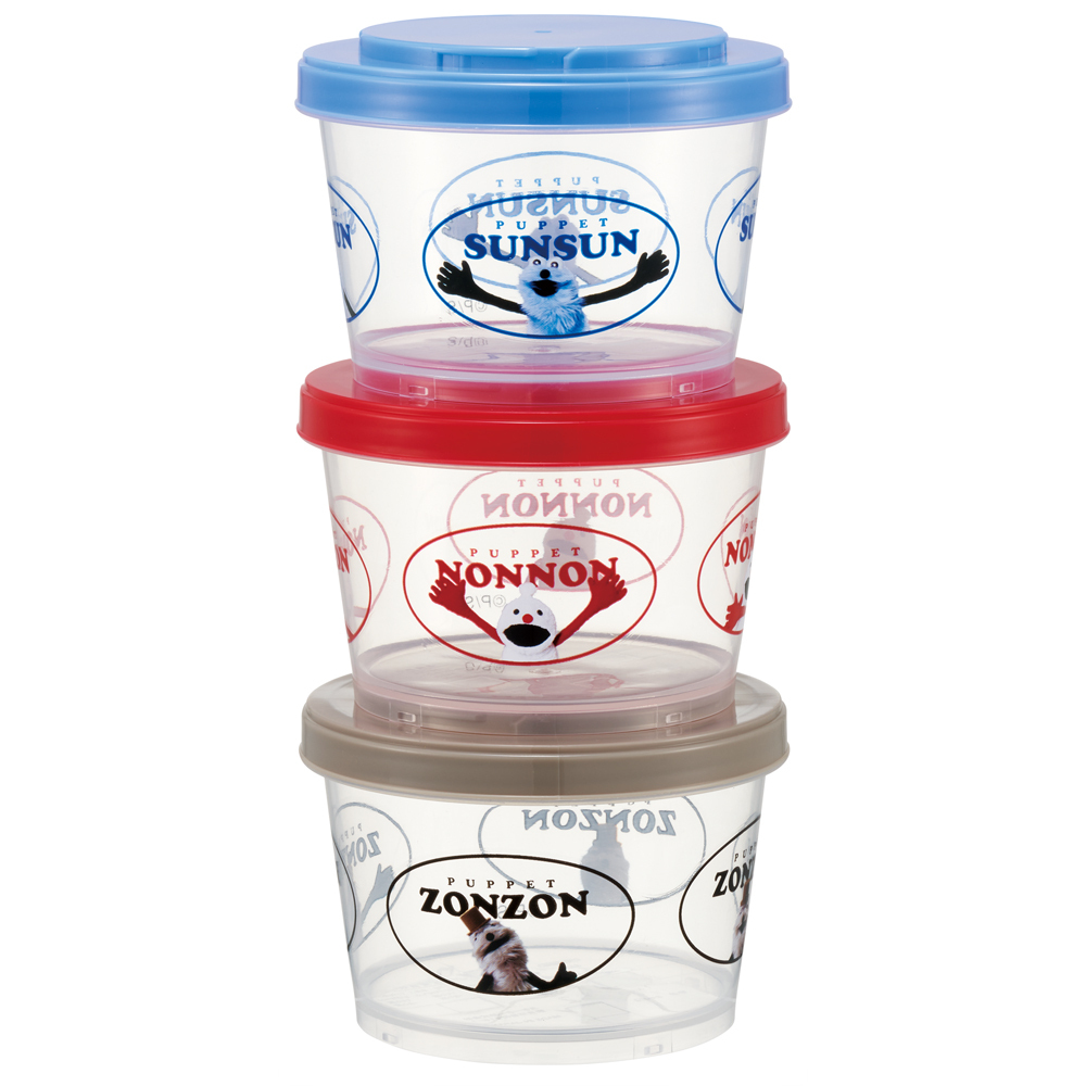 スケーター 保存容器 SIJ3 Skater 通販 薄肉保存容器 お弁当箱 食品保存容器 3個セット 3個入り フードコンテナ キャラクター 入れ物 ジョイント式 |  | 01