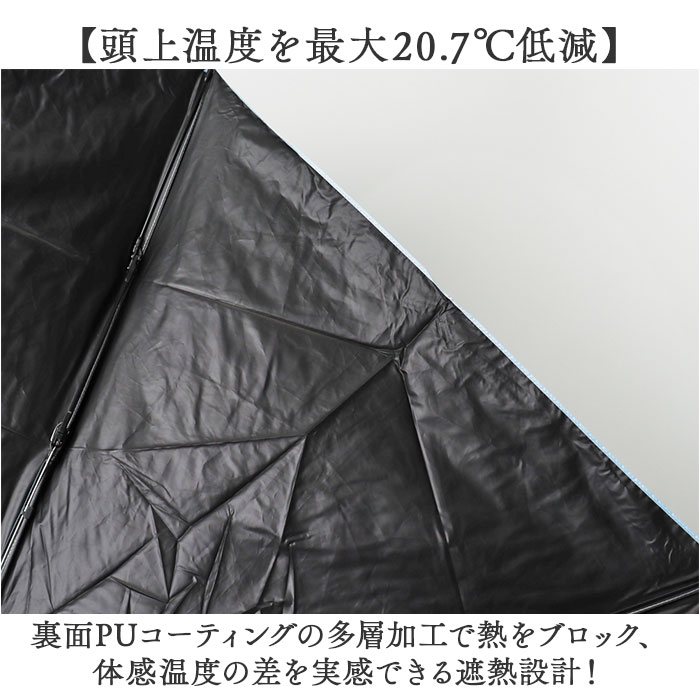 Wpc.SiNCA 折りたたみ傘 晴雨兼用 通販 日傘 雨傘 レディース メンズ 完全遮光 折り畳み 遮熱 撥水 通勤 通学 コンパクト 紫外線対策 Wpc.SiNCA | BACKYARD FAMILY | 09