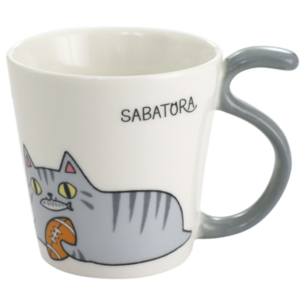 にゃん屋 猫3兄弟 マグカップ 通販 日本製 マグ カップ コップ 湯呑 湯呑み 湯飲み しっぽ 猫柄 ネコ柄 食器 可愛らしい キッチン雑貨 かわいい 可愛い にゃん屋 | BACKYARD FAMILY | 04