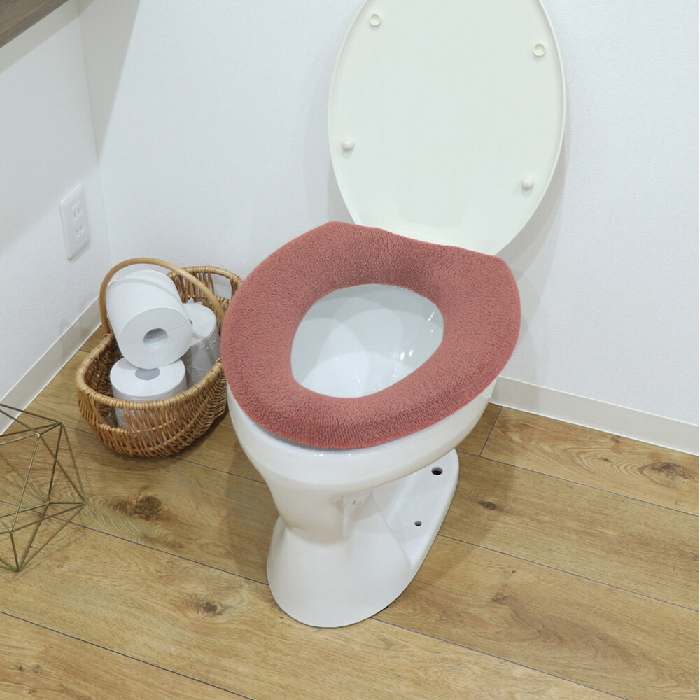 便座カバーページ リクエスト品 オカ 便座カバー 便座シート 拭けるらくらく便座クッション3D