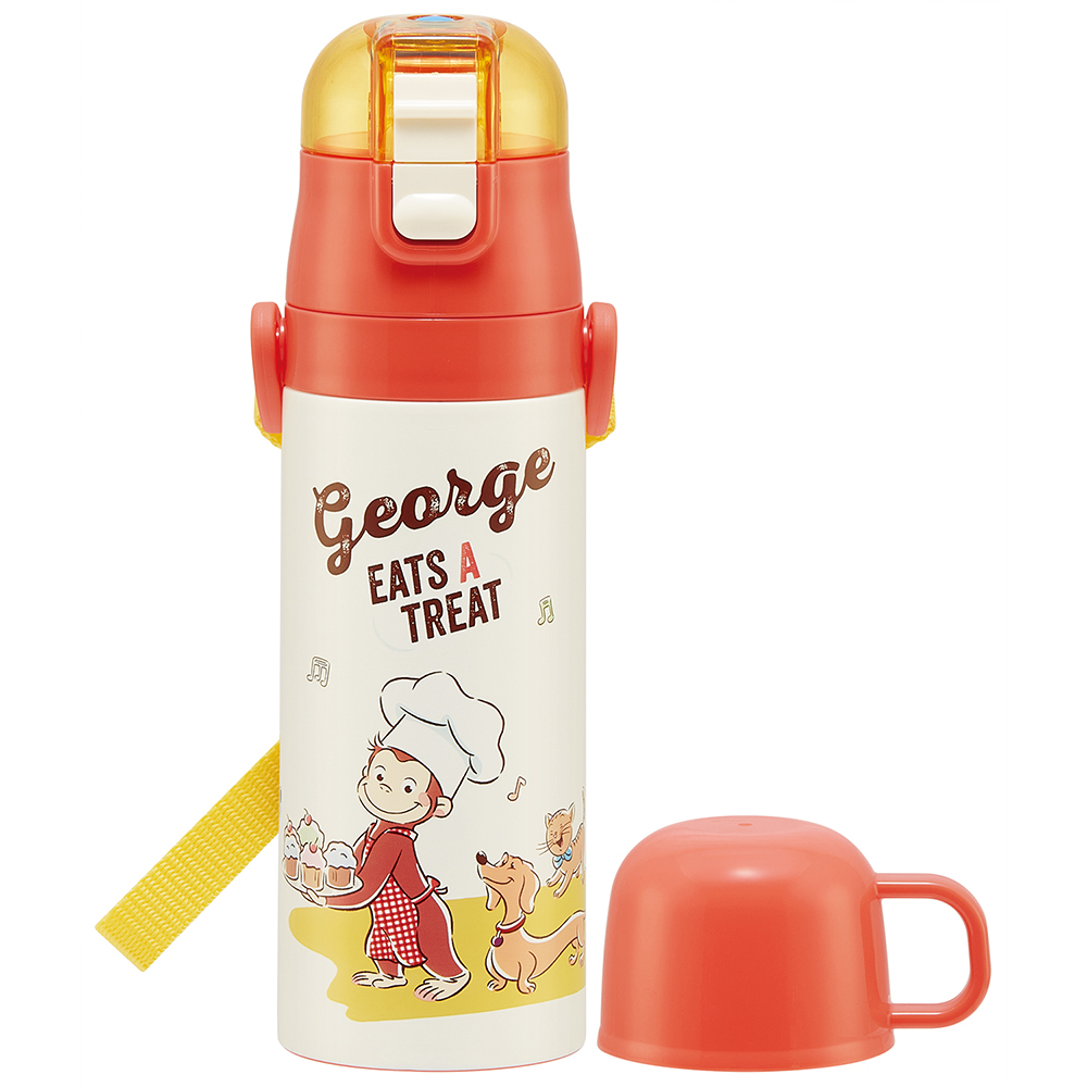 水筒 子供 ステンレス 直飲み 通販 コップ 付き 軽量 超軽量 ステンレスボトル 2way 470ml 約 500ml 約 0.5l 保冷 保温 キャラクター 幼稚園 幼児 園児 水筒 |  | 07