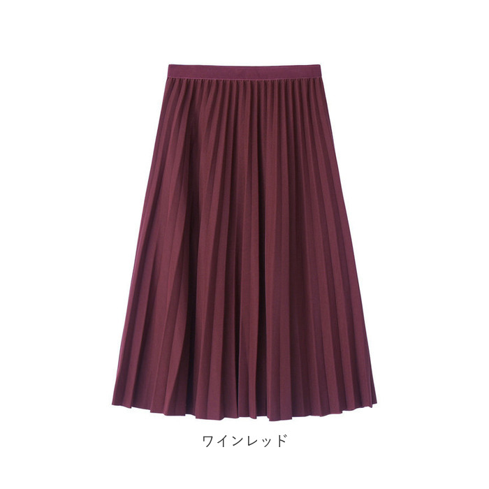 プリーツスカート 通販プリーツスカート スカート ミドル丈