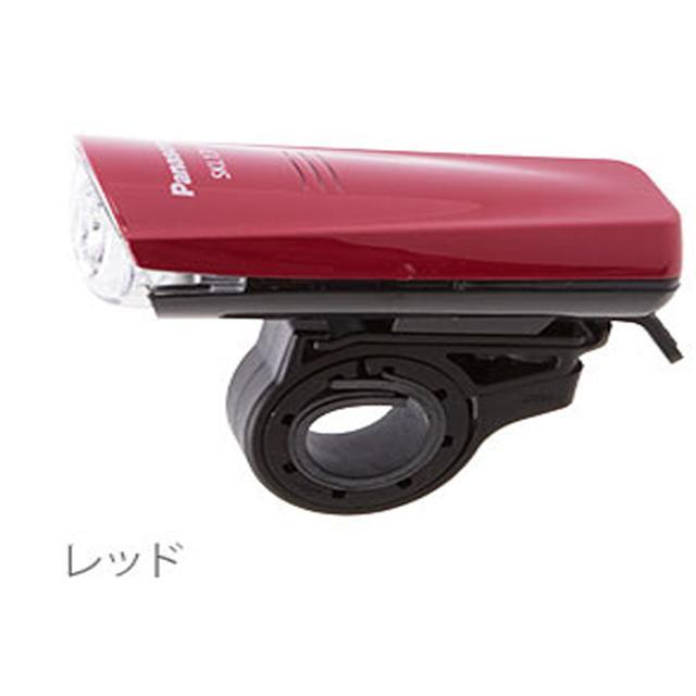 自転車 ライト LED 自転車ライト 防滴 LEDライト 電池式 パナソニック Panasonic スポーツライト サイクルライト 安全対策 乾電池 ヘッドライト フロントライト | ブランド登録なし | 05