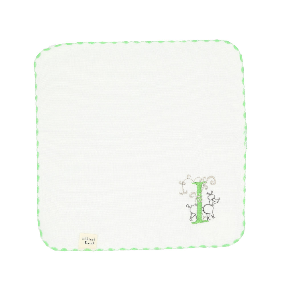 イニシャルごこち Shinzi 通販Shinzi Katoh イニシャルごこち タオルハンカチ SKTC-103 ハンカチタオル ミニタオル ハンドタオル ハンカチ 23×23cm |  | 12