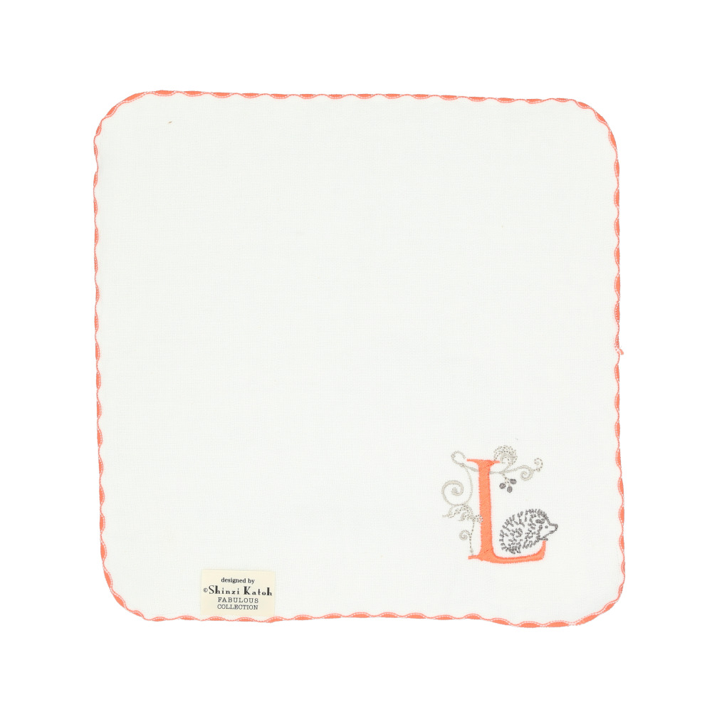 イニシャルごこち Shinzi 通販Shinzi Katoh イニシャルごこち タオルハンカチ SKTC-103 ハンカチタオル ミニタオル ハンドタオル ハンカチ 23×23cm |  | 17