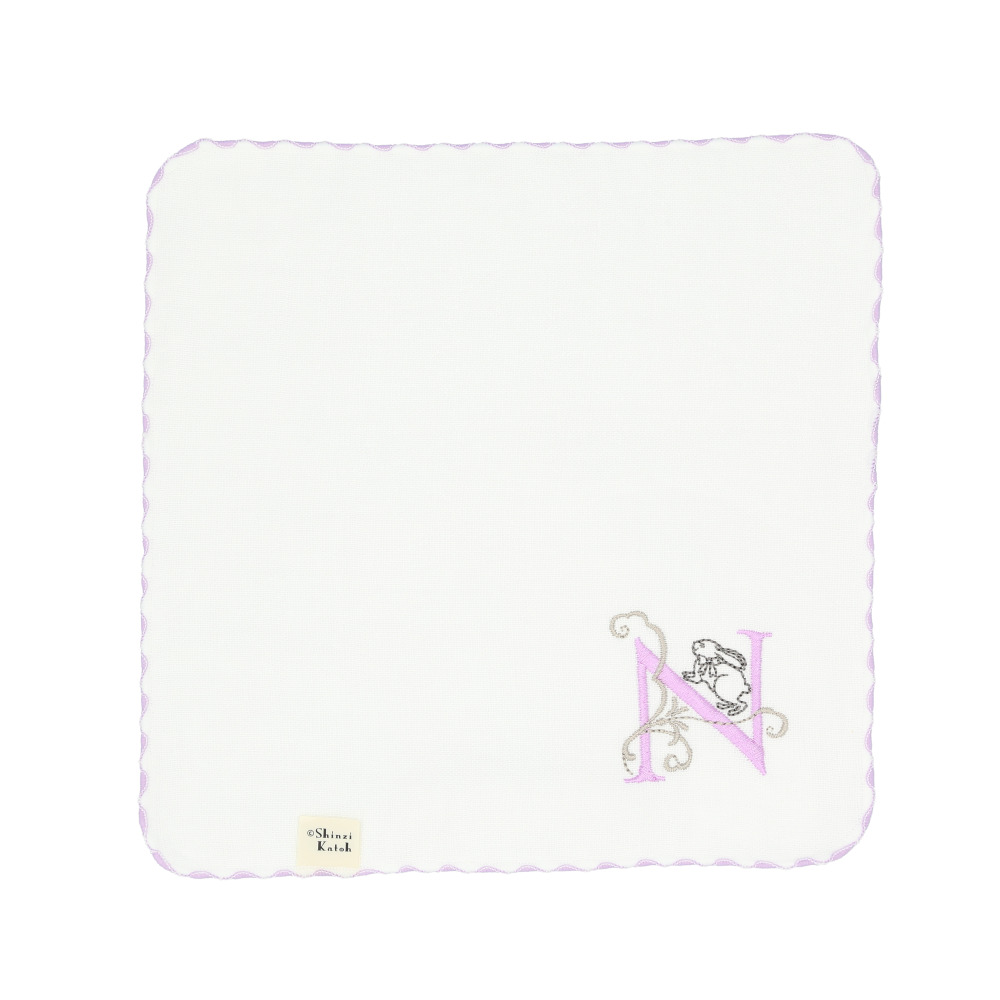 イニシャルごこち Shinzi 通販Shinzi Katoh イニシャルごこち タオルハンカチ SKTC-103 ハンカチタオル ミニタオル ハンドタオル ハンカチ 23×23cm |  | 05