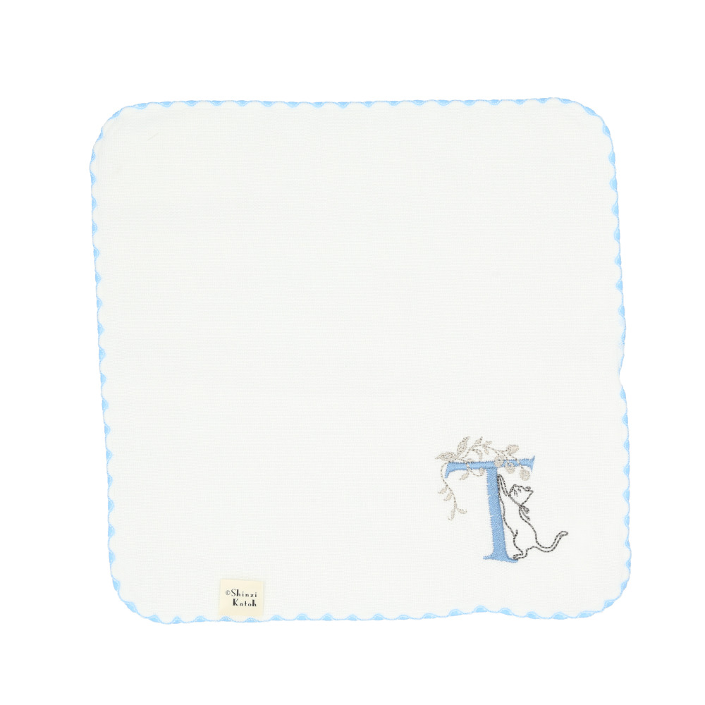 イニシャルごこち Shinzi 通販Shinzi Katoh イニシャルごこち タオルハンカチ SKTC-103 ハンカチタオル ミニタオル ハンドタオル ハンカチ 23×23cm |  | 08