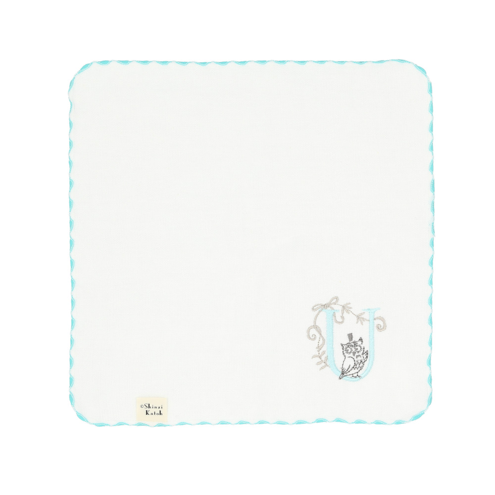 イニシャルごこち Shinzi 通販Shinzi Katoh イニシャルごこち タオルハンカチ SKTC-103 ハンカチタオル ミニタオル ハンドタオル ハンカチ 23×23cm |  | 18