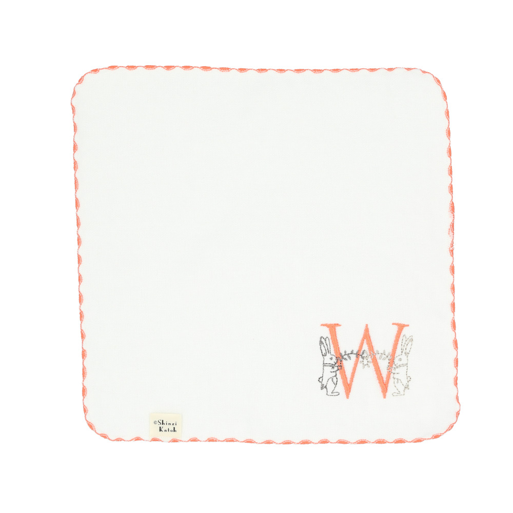 イニシャルごこち Shinzi 通販Shinzi Katoh イニシャルごこち タオルハンカチ SKTC-103 ハンカチタオル ミニタオル ハンドタオル ハンカチ 23×23cm |  | 16