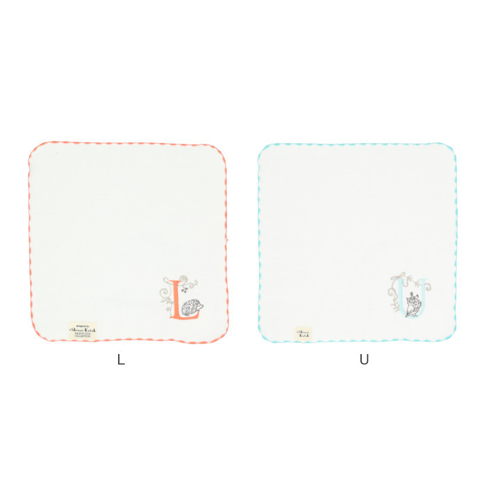 イニシャルごこち Shinzi 通販Shinzi Katoh イニシャルごこち タオルハンカチ SKTC-103 ハンカチタオル ミニタオル ハンドタオル ハンカチ 23×23cm |  | 35