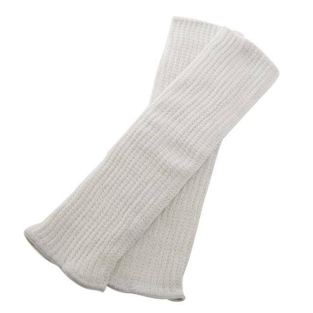 シルク レッグウォーマー シルク コットン 夏 オールシーズン レディース あったか 防寒 ミドル丈 38cm 絹 綿 天然繊維 日本製 膝サポーター M&M SOCKS | ブランド登録なし | 03