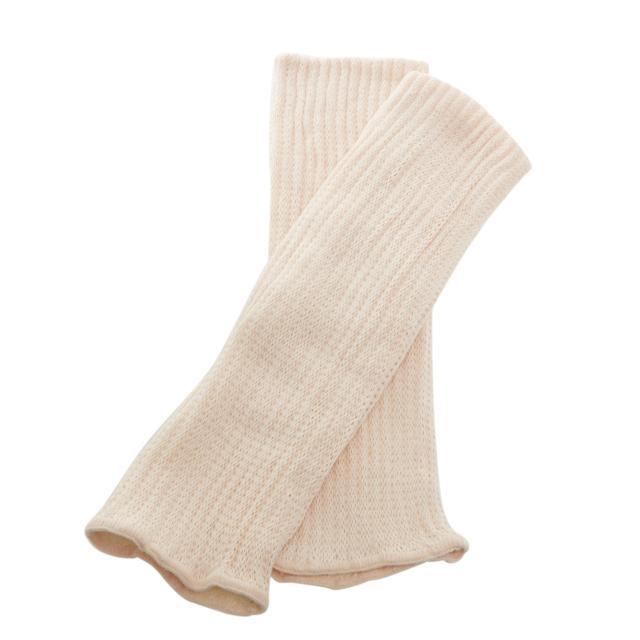 シルク レッグウォーマー シルク コットン 夏 オールシーズン レディース あったか 防寒 ミドル丈 38cm 絹 綿 天然繊維 日本製 膝サポーター M&M SOCKS | ブランド登録なし | 04