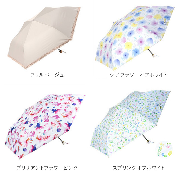 晴雨兼用傘 通販晴雨兼用傘 niftycolors 日傘 ニフティカラーズ 折りたたみ傘 晴雨兼用 折りたたみ 傘 折り畳み傘 軽い 軽量 UVカット 99.9％ 遮光 遮熱 50cm | Parasol | 27