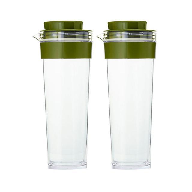 スリムジャグ2 1.1L 2本セット 好評 1100ml 2個 タケヤ TAKEYA 冷水筒 耐熱 ピッチャー 約 1l 横置き 縦置き タテヨコ 縦横 広口 洗いやすい スリムジャグ2 |  | 03