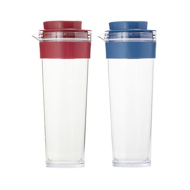 スリムジャグ2 1.1L 2本セット 好評 1100ml 2個 タケヤ TAKEYA 冷水筒 耐熱 ピッチャー 約 1l 横置き 縦置き タテヨコ 縦横 広口 洗いやすい スリムジャグ2 |  | 04